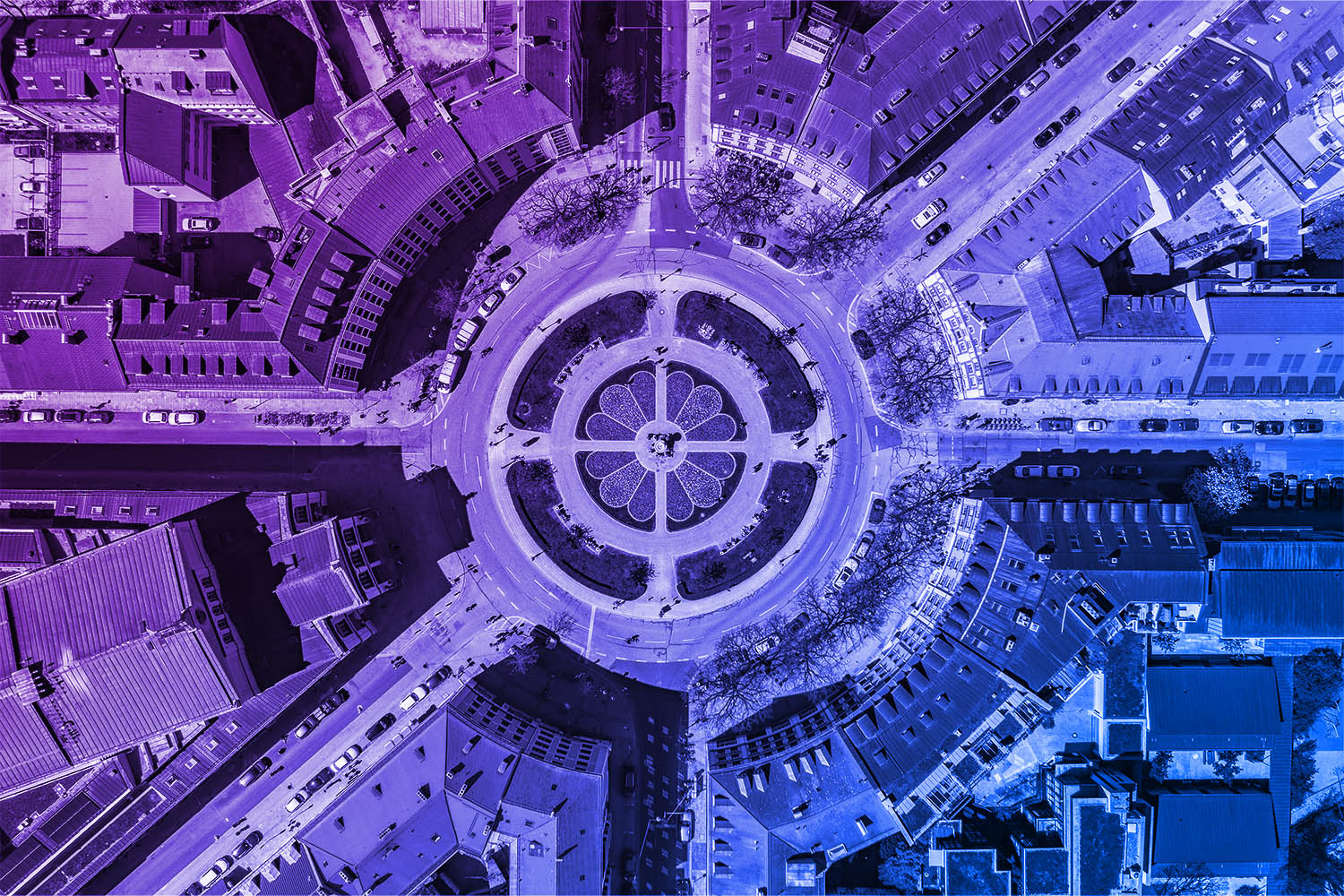 Image of a square in Berlin