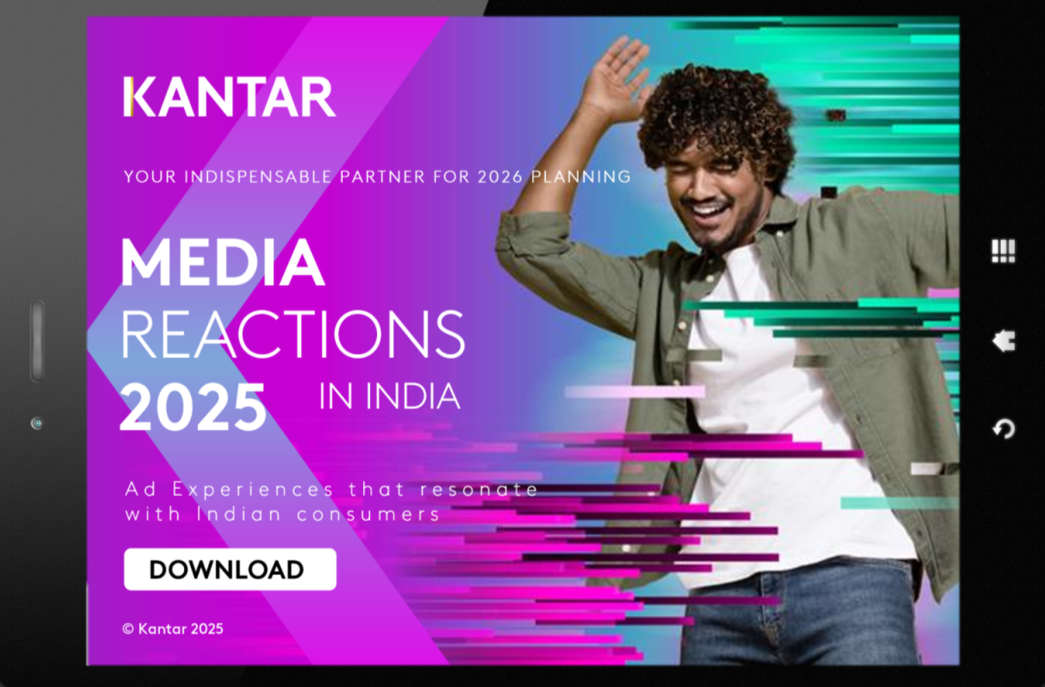 Kantar Media Reactions 2025: Ad Experiences that resonate with Indian consumers