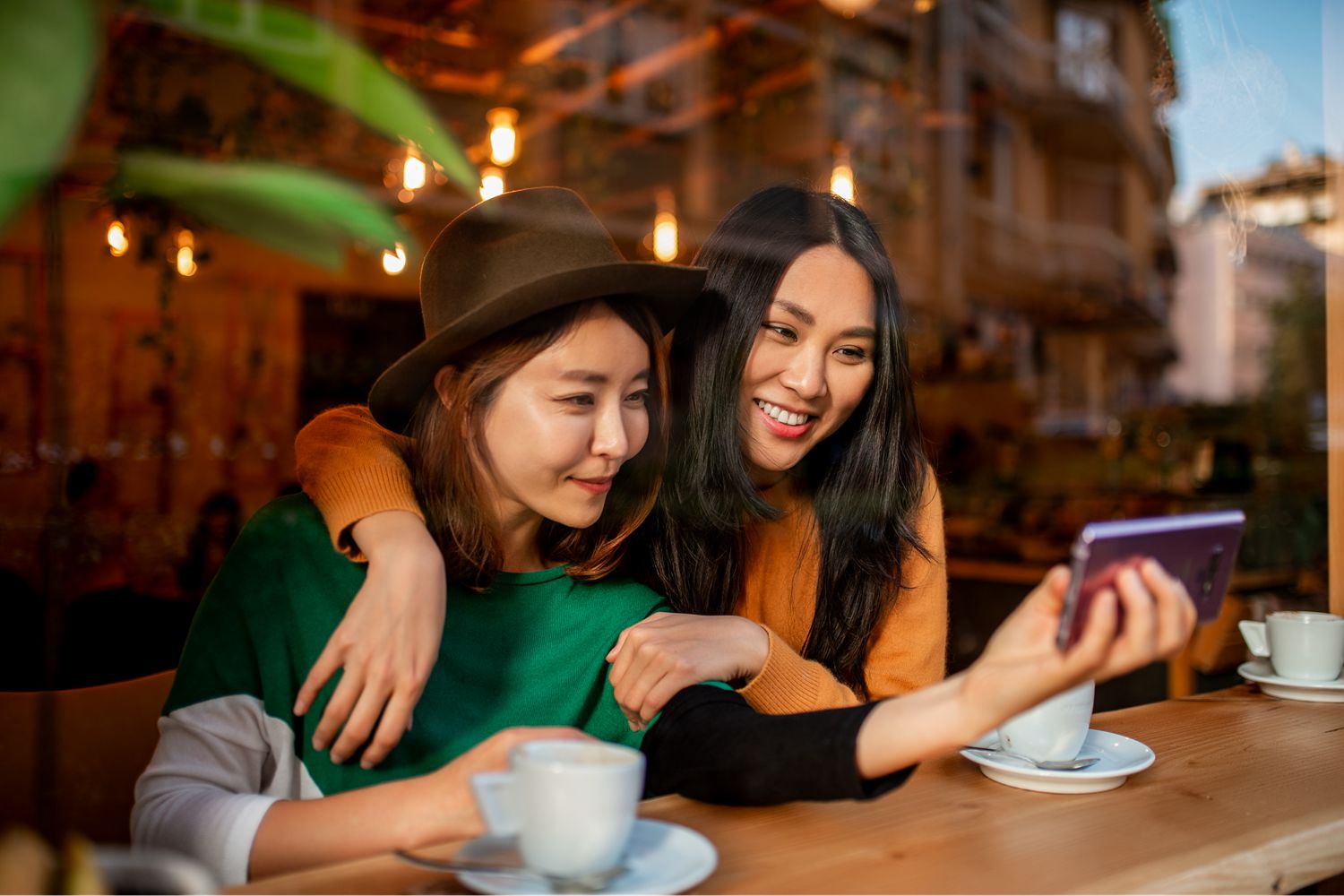 Young GenZ women full